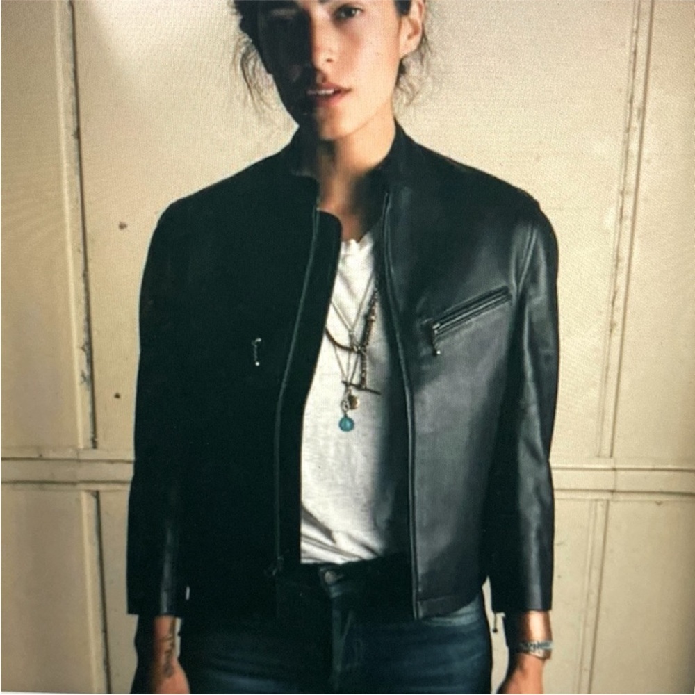 SOLD- Imogene and Willie The Cass Leather Jacket, Size XS